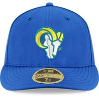 Men's New Era Royal Los Angeles Rams Omaha Low Profile 59FIFTY Fitted Team Hat