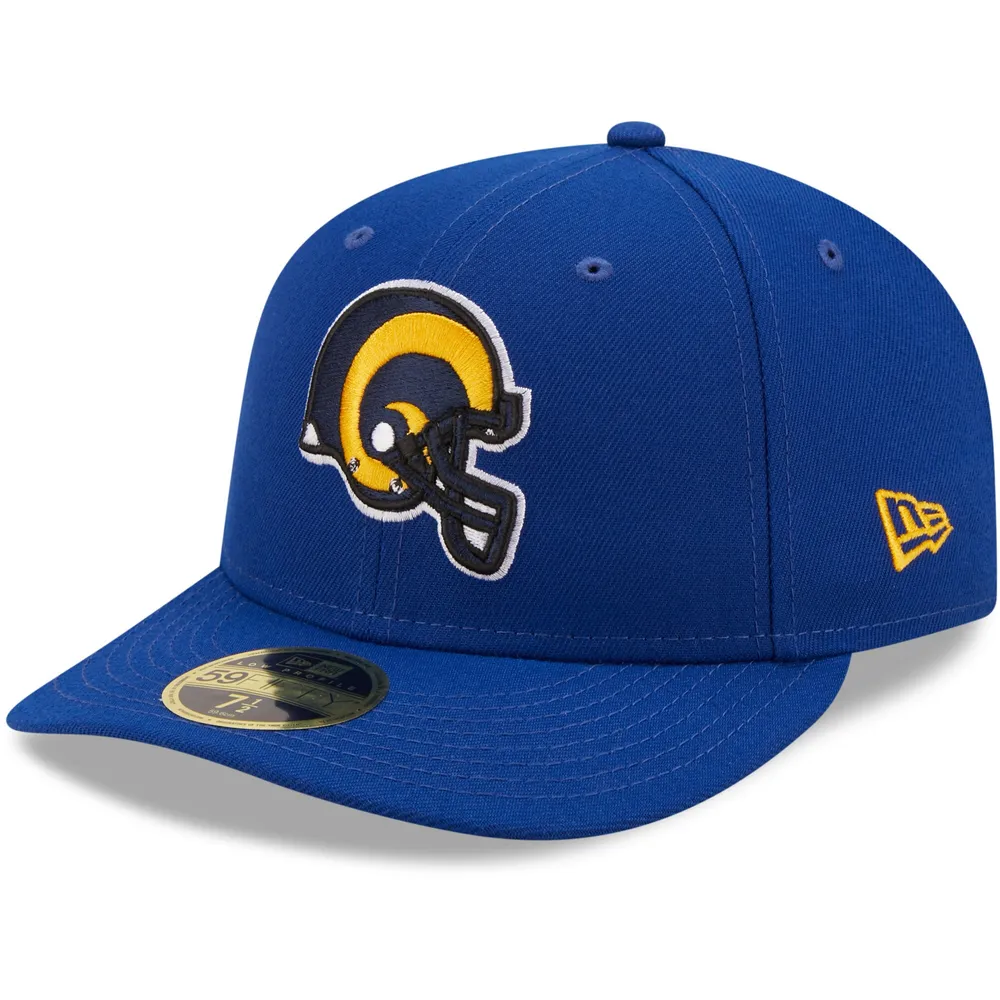 Men's New Era Gray Los Angeles Rams Game Bucket Hat