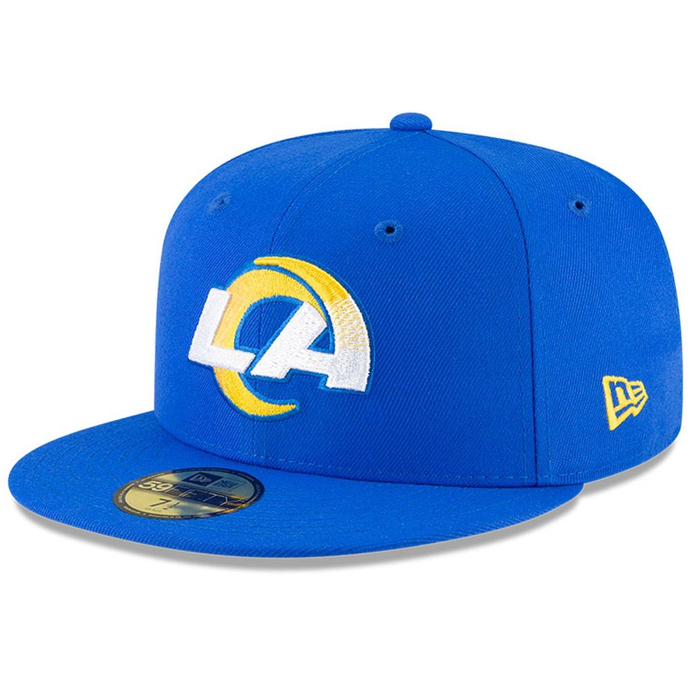 Men's New Era Royal Los Angeles Rams Team Basic 59FIFTY Fitted Hat