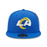 Men's New Era x Alpha Industries Royal Los Angeles Rams 59FIFTY Fitted Hat