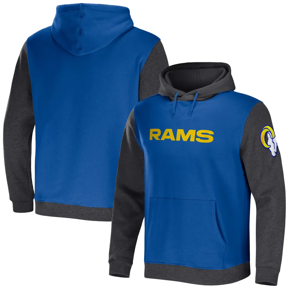 : Fanatics Men's Charcoal Los Angeles Rams Long Sleeve