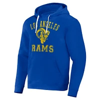 Men's NFL x Darius Rucker Collection by Fanatics Royal Los Angeles Rams Coaches Pullover Hoodie