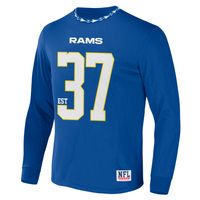 Men's NFL x Staple Royal Los Angeles Rams Core Team Long Sleeve T-Shirt