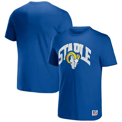 Los Angeles Rams NFL x Staple Logo Lockup T-Shirt - Royal