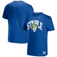 Men's NFL x Staple Royal Los Angeles Rams Logo Lockup T-Shirt