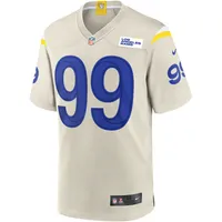 Maillot de joueur Nike Aaron Donald Bone Los Angeles Rams pour homme - Match terminé