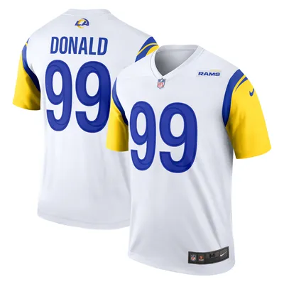 Men's Los Angeles Rams Aaron Donald Nike Black 2020 Salute To Service  Limited Jersey