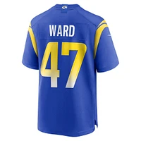 Men's Nike Alex Ward Royal Los Angeles Rams Home Game Jersey