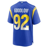 Men's Nike Anthony Goodlow  Royal Los Angeles Rams Game Jersey