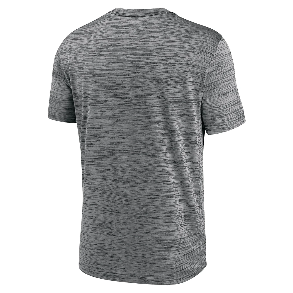 Men's Nike Anthracite Los Angeles Rams Blitz Velocity Modern Performance T-Shirt