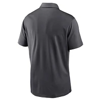 Polo de performance avec logo la franchise Los Angeles Rams Nike anthracite pour homme