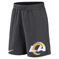 Short Nike Los Angeles Rams Stretch Performance Anthracite pour Homme