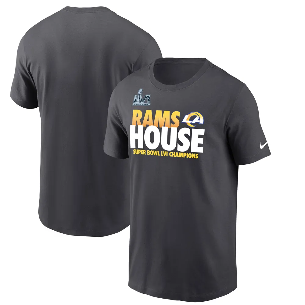 Lids Los Angeles Rams Nike Super Bowl LVI Champions Alternate Local Pack T- Shirt - Anthracite