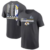 Nike 2021 NFC Champions Team Slogan (NFL Los Angeles Rams) Women's T-Shirt.