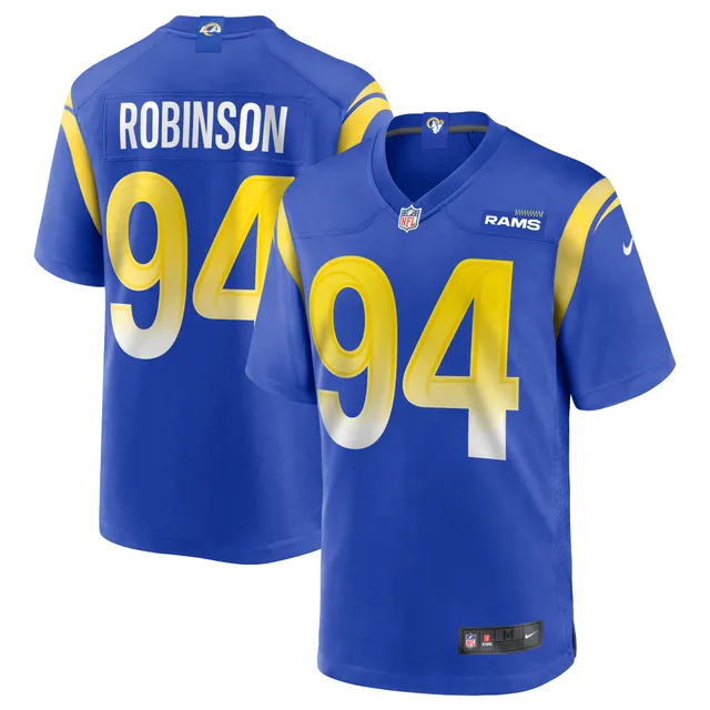 Los Angeles Rams Nike Game Alternate Jersey - White - Taylor Rapp