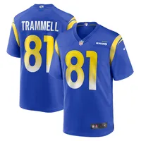 Maillot de joueur match Nike Austin Trammell Royal Los Angeles Rams pour homme