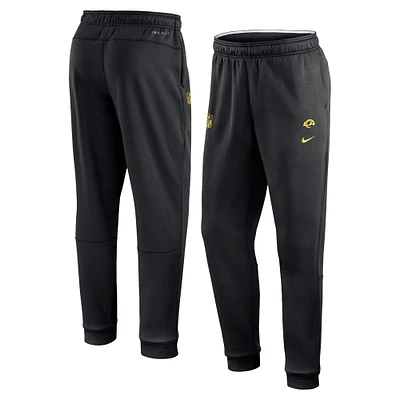 Pantalon de survêtement Nike Los Angeles Rams 2023 Sideline Performance pour homme - Noir