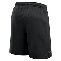 Short en molleton Nike 24 Edge Los Angeles Rams noir pour homme