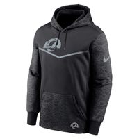 Men's Nike Black Los Angeles Rams RFLCTV Chevron Pullover Hoodie