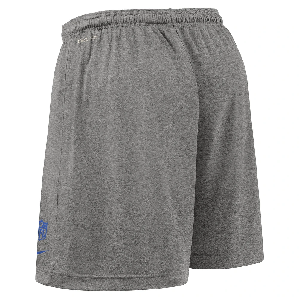 Short de sport réversible Nike noir Los Angeles Rams pour homme
