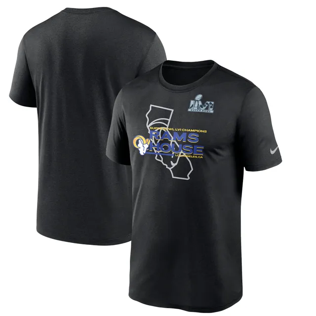 Lids Los Angeles Rams Nike Super Bowl LVI Champions Slogan T-Shirt - White