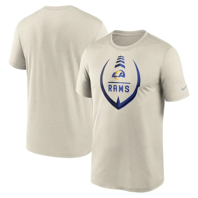 Nike Women's Fashion (NFL Los Angeles Rams) T-Shirt in Grey, Size: Small | NKMV06G95-06A