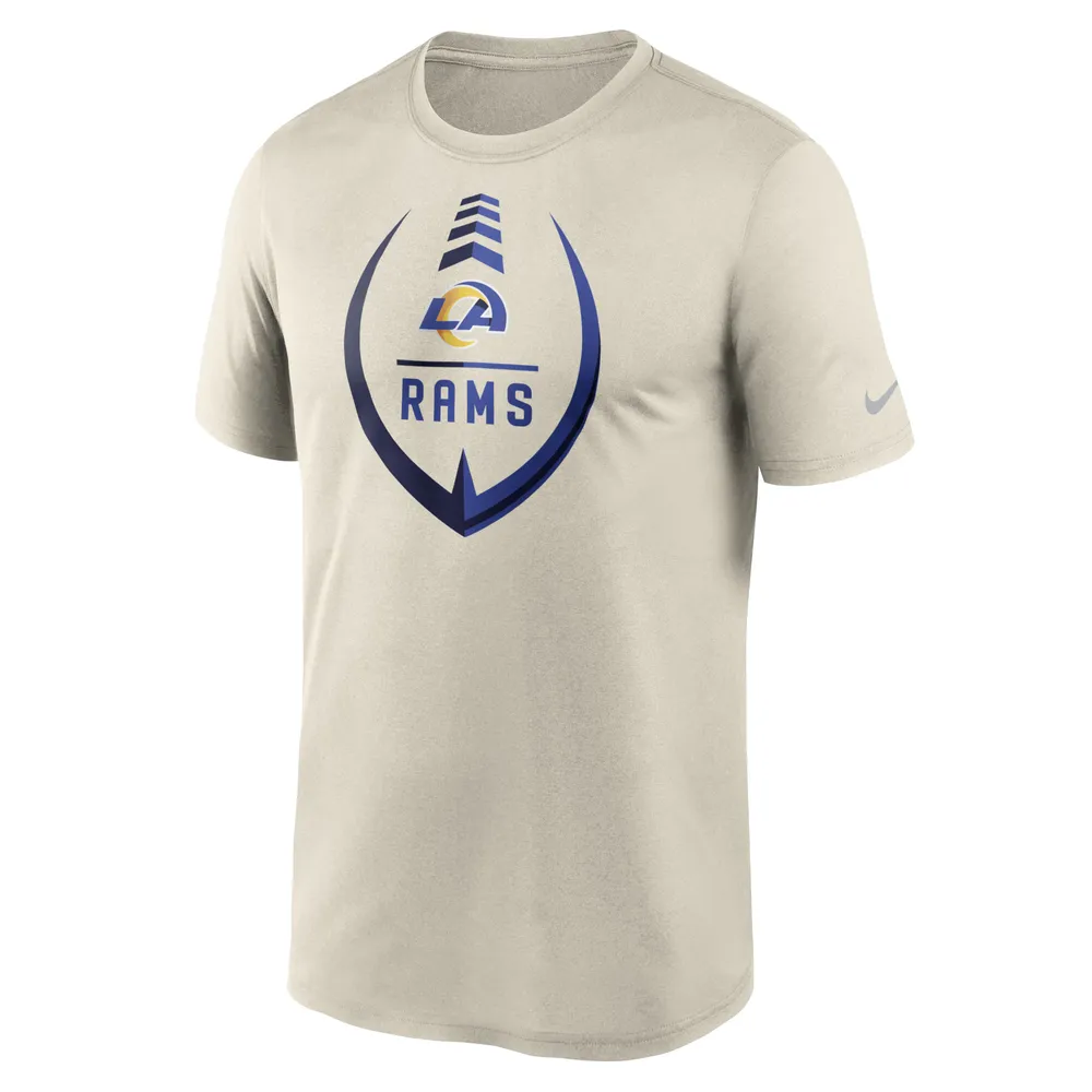 Men's Nike Bone Los Angeles Rams Icon Legend Performance T-Shirt