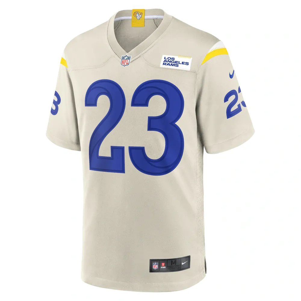 Men's Nike Cam Akers Bone Los Angeles Rams Game Jersey