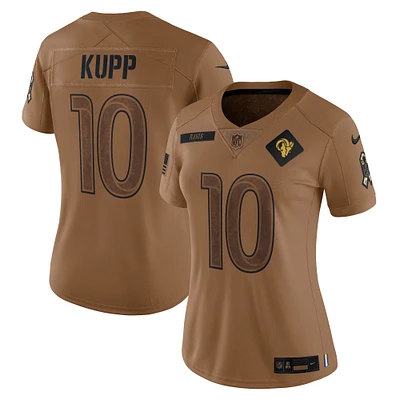 Men's Nike Cooper Kupp Brown Los Angeles Rams Salute To Service Limited Jersey