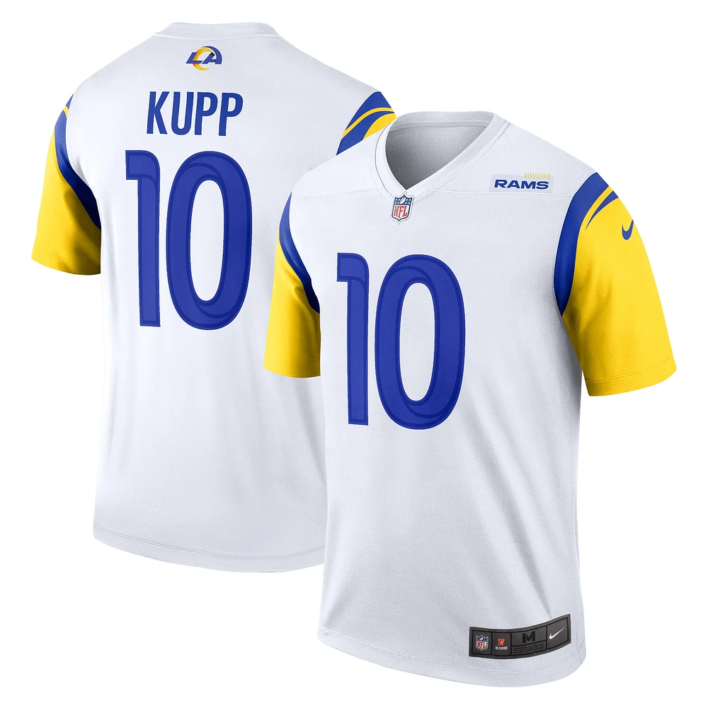 Haut Nike Cooper Kupp pour homme, blanc, Los Angeles Rams Alternate Legend Player Performance