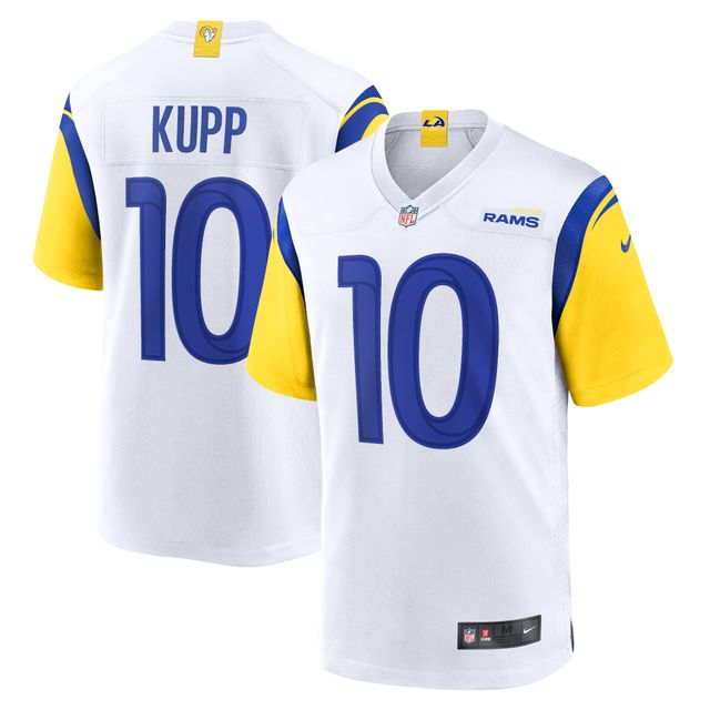 Maillot de match joueur alternatif des Los Angeles Rams Nike Cooper Kupp pour homme blanc