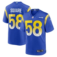 Maillot de match des Rams Los Angeles Nike DeAndre Square Royal pour homme