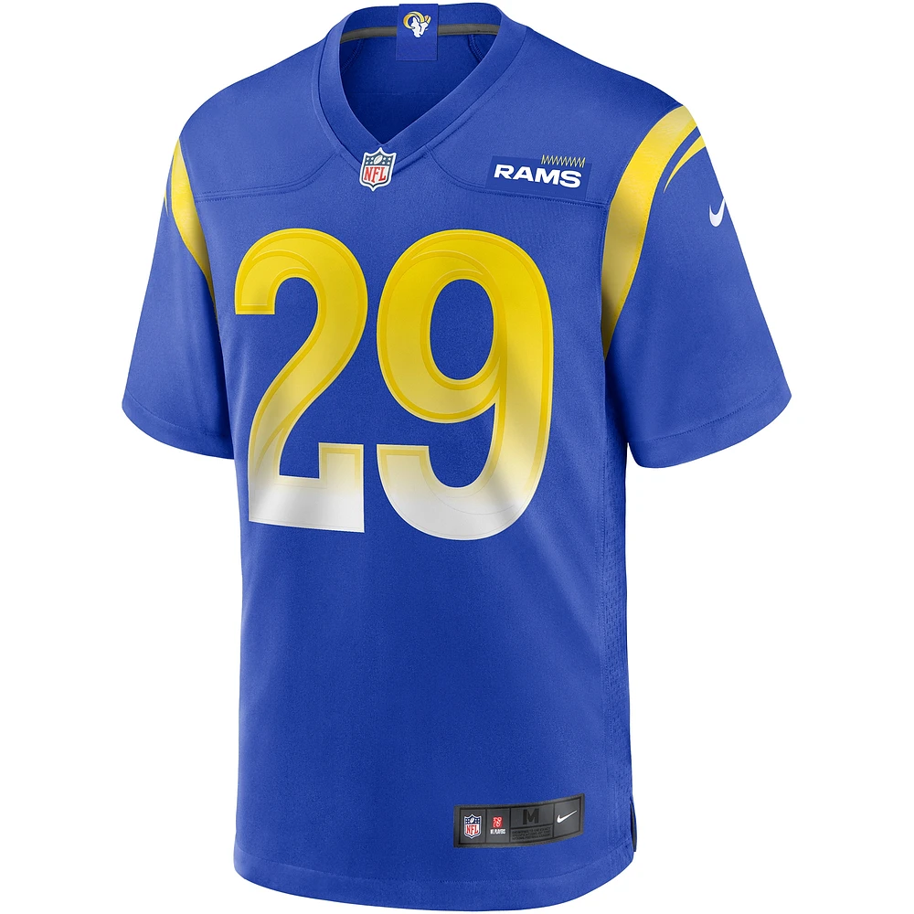 Nike Eric Dickerson Royal Los Angeles Rams Game Maillot de joueur retraité pour homme