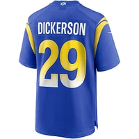 Nike Eric Dickerson Royal Los Angeles Rams Game Maillot de joueur retraité pour homme