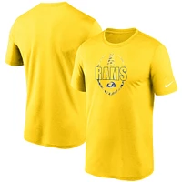 T-shirt Nike Los Angeles Rams Fan Gear Icon doré pour homme