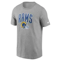 T-shirt Nike Los Angeles Rams Team Athletic gris chiné pour homme