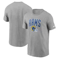 T-shirt Nike Los Angeles Rams Team Athletic gris chiné pour homme