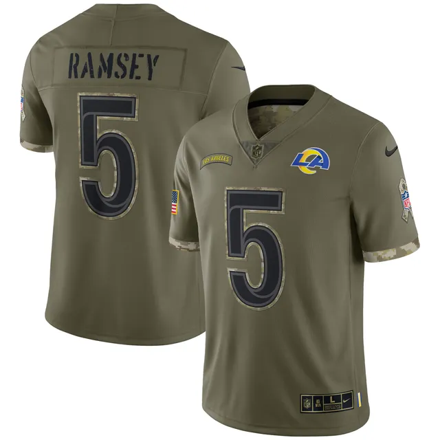 Jalen Ramsey Nike On Field NFL Los Angeles Rams Jersey Size Medium  Excellent Cnd