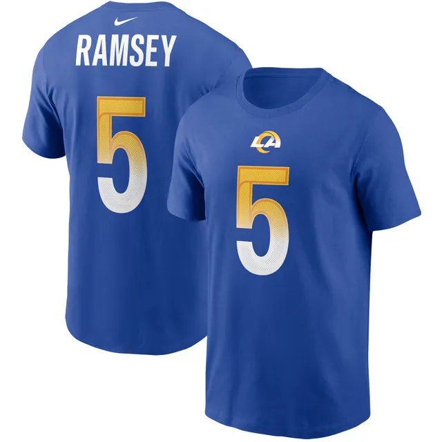 Men's Los Angeles Rams Jalen Ramsey Nike Royal Player Game Jersey