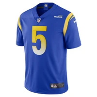 Men's Nike Jalen Ramsey Royal Los Angeles Rams Team Vapor Limited Jersey