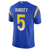 Men's Nike Jalen Ramsey Royal Los Angeles Rams Team Vapor Limited Jersey