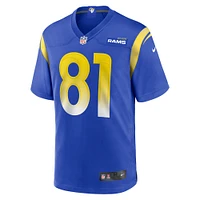 Maillot de match Nike JJ Laap Royal Los Angeles Rams pour homme