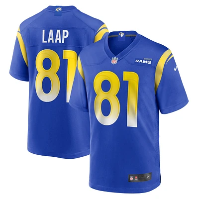 Men's Nike JJ Laap  Royal Los Angeles Rams Game Jersey