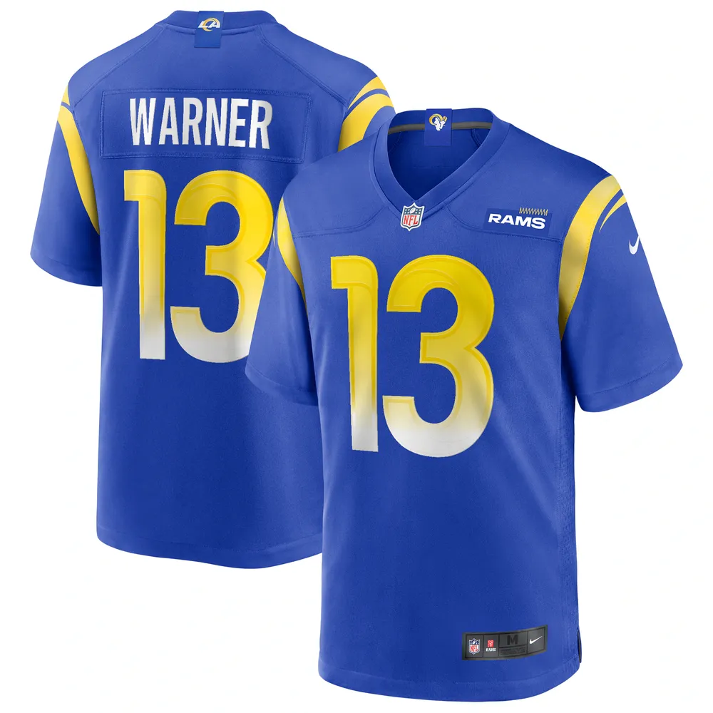 Lids Kurt Warner Los Angeles Rams Nike Game Retired Player Jersey - Royal