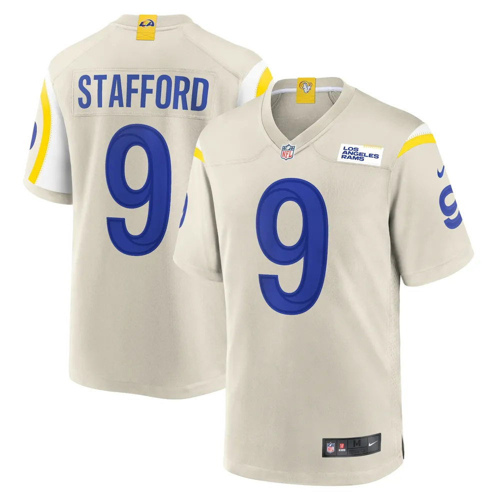 Men's Nike Matthew Stafford Royal Los Angeles Rams - Game Jersey
