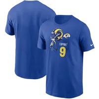 Men's Nike Royal Los Angeles Rams Fan Gear Icon T-Shirt