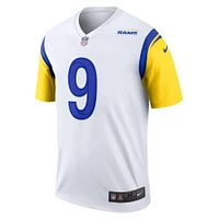 Men's Nike Matthew Stafford White Los Angeles Rams Alternate Legend Player Performance Top