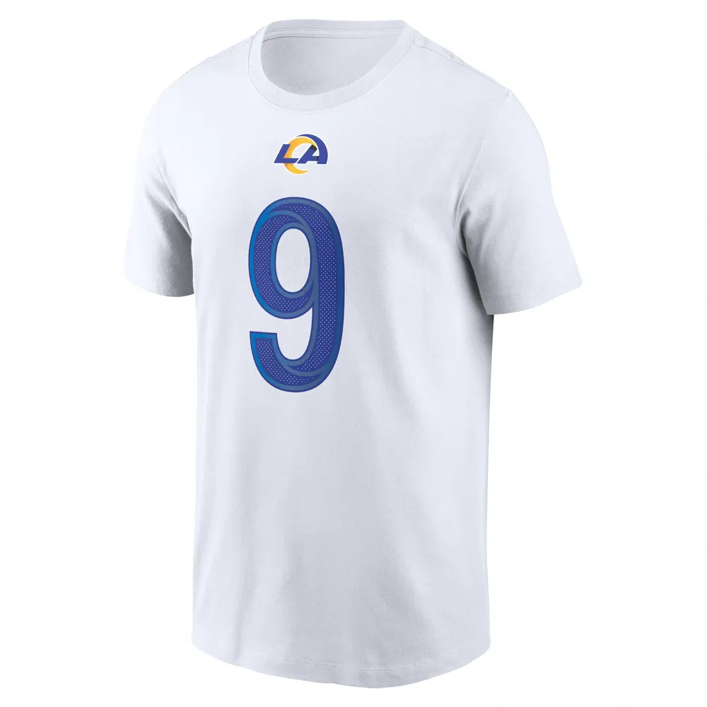 Nike Men's Nike Matthew Stafford White Los Angeles Rams Name