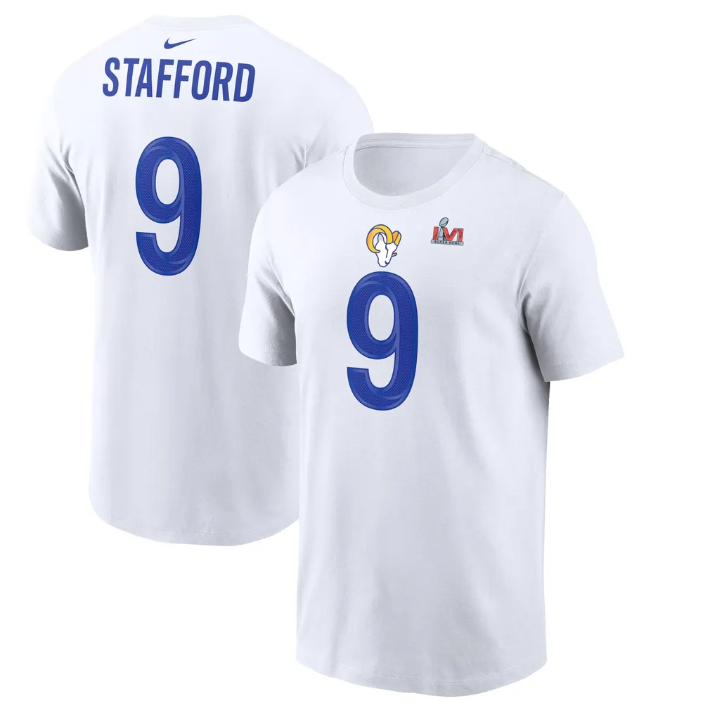 : Fanatics Men's White Los Angeles Rams Super Bowl LVI