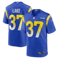 Maillot de joueur match Nike Quentin Lake Royal Los Angeles Rams pour homme